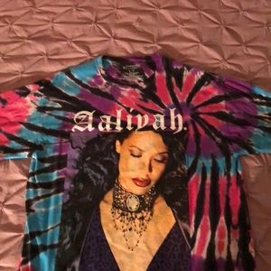 Rue 21 tie dyed t-shirt Aaliyah
